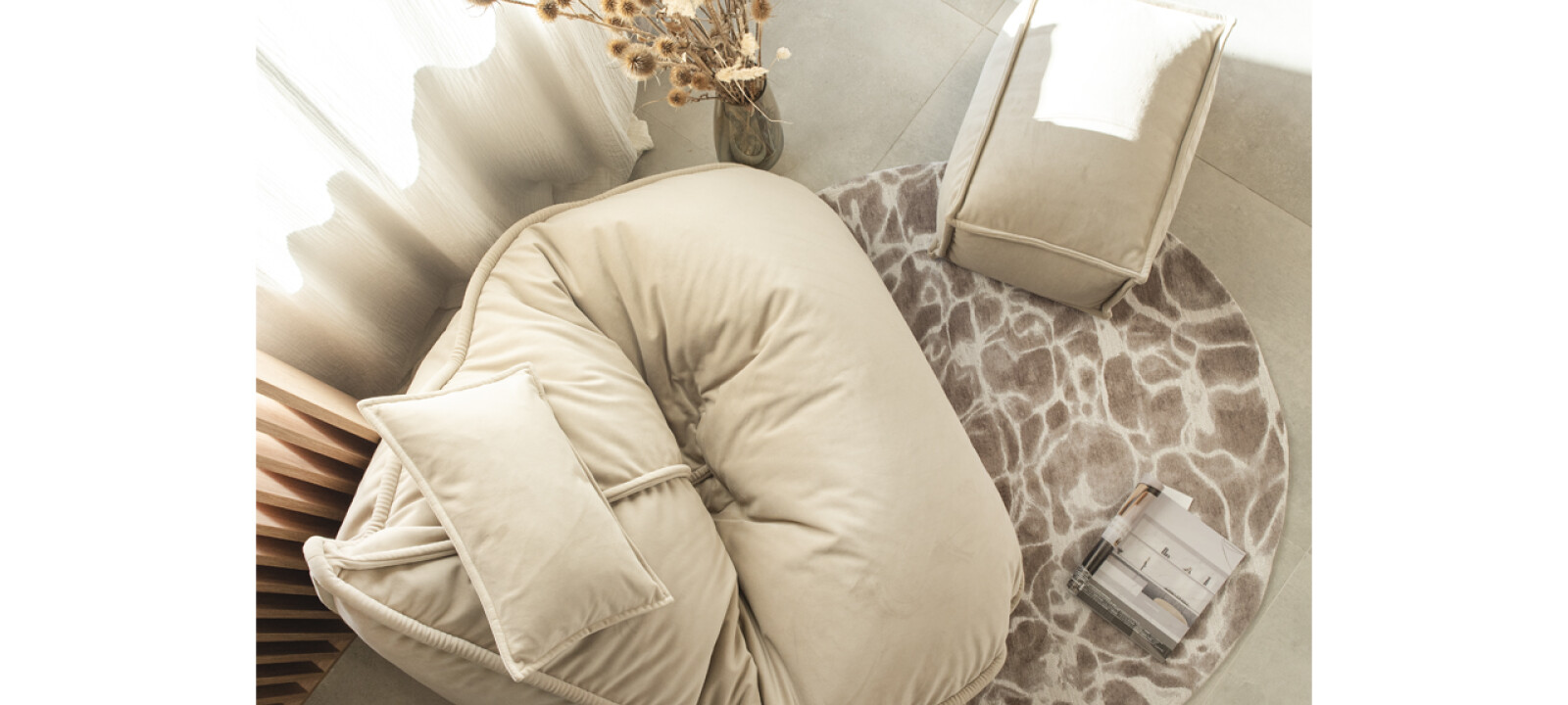 Fotel worek do salonu — jaki rozmiar wybrać?